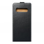 Slim Flexi Fresh sur le Samsung Galaxy S10 Couvercles à ouverture verticale Noir