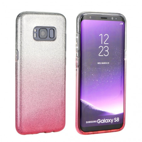 SHINING sur le Samsung Galaxy A41 FORCELL Coque en TPU Violet