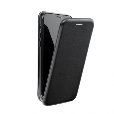 FLEXI ELEGANCE sur le Samsung Galaxy A71 FORCELL Couvercles à ouverture verticale Noir