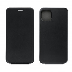 FLEXI ELEGANCE sur le Samsung Galaxy A71 FORCELL Couvercles à ouverture verticale Noir