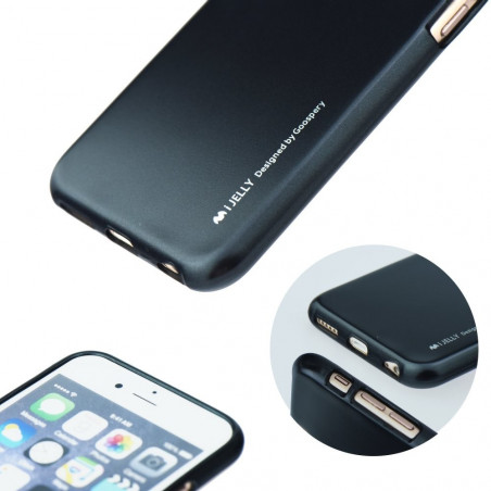 i-Jelly sur le Huawei P30 MERCURY Coque en TPU Noir