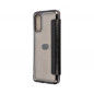 ELECTRO BOOK sur le Samsung Galaxy S20 FORCELL Etui de cuir 100% naturel & TPU Noir