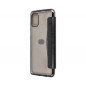 ELECTRO BOOK sur le Samsung Galaxy A51 FORCELL Etui de cuir 100% naturel & TPU Noir