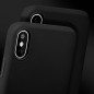 Silicone Lite sur le Samsung Galaxy A41 FORCELL Coque en silicone Noir