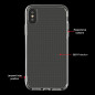 CLEAR Case 2mm BOX sur le Samsung Galaxy A41 Coque en TPU Transparent