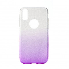 SHINING sur le Samsung Galaxy A21s FORCELL Coque en TPU Violet
