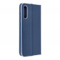 Samsung Galaxy A71 LTE Portefeuilles LUNA Book Carbon Fibre de carbone, Élégant  Bleu