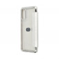 ELECTRO BOOK sur le Samsung Galaxy S20 FORCELL Etui de cuir 100% naturel & TPU Argenté
