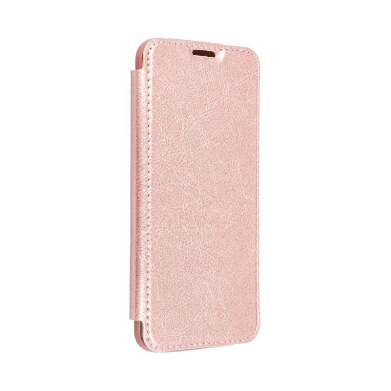 ELECTRO BOOK sur le Samsung Galaxy A51 FORCELL Etui de cuir 100% naturel & TPU Or