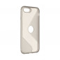 S-CASE sur le Apple iPhone SE 2020 FORCELL Coque en TPU Noir
