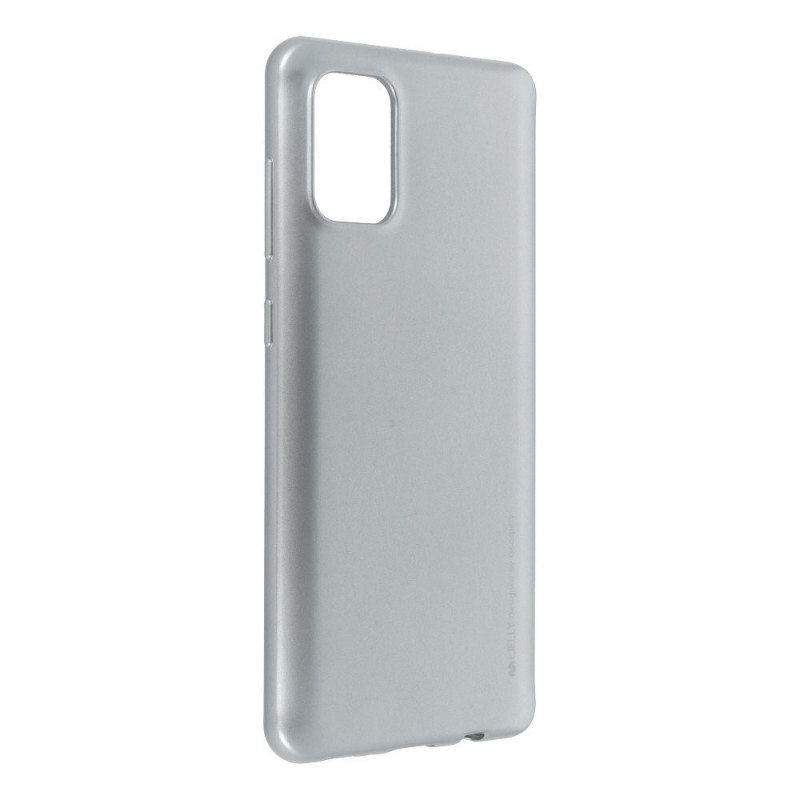 i-Jelly sur le Samsung Galaxy A71 Coque en TPU Gris