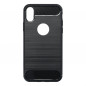 Apple iPhone 12 Coque Carbon Élégant  Noir