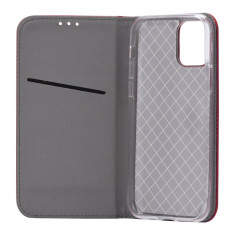 Apple iPhone SE 2020 Portefeuilles Smart Case Book Rouge