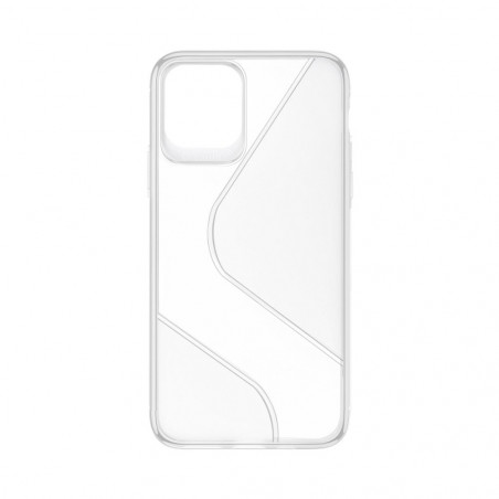 S-CASE sur le Apple iPhone 12 Pro Max FORCELL Coque en TPU Transparent