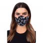 Face mask - pirate Noir