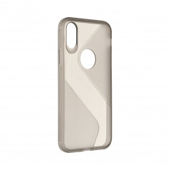 S-CASE sur le Apple iPhone 12 Pro FORCELL Coque en TPU Noir