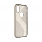 S-CASE sur le Apple iPhone 12 Pro FORCELL Coque en TPU Noir