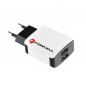 Travel Charger USB Type C Universal 2A + cable Blanc
