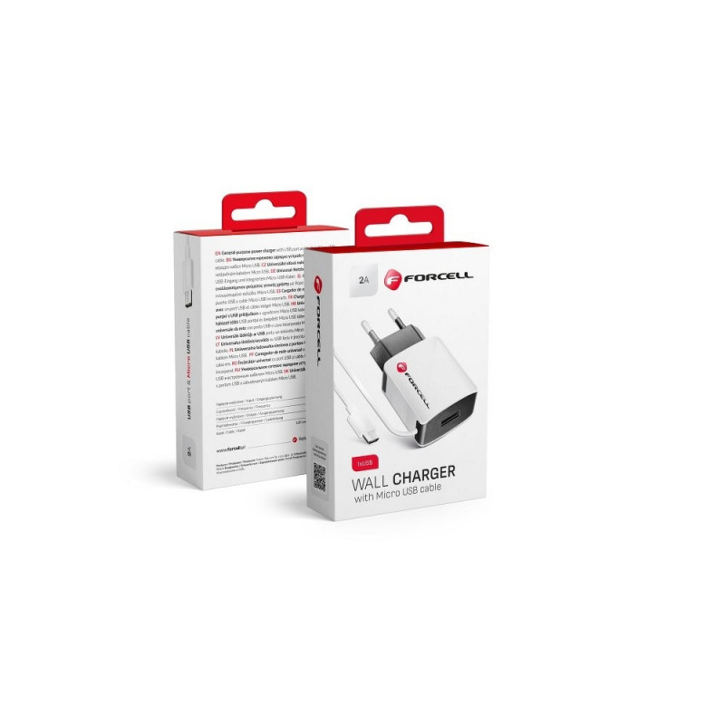 Travel Charger Micro USB Universal 2A Noir