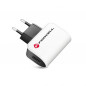Travel Charger Universal 1A with USB socket only Blanc