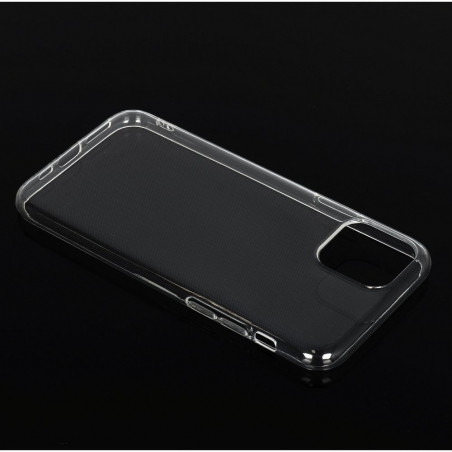 Antibakteriálny sur le Apple iPhone 11 FORCELL Coque en TPU Transparent