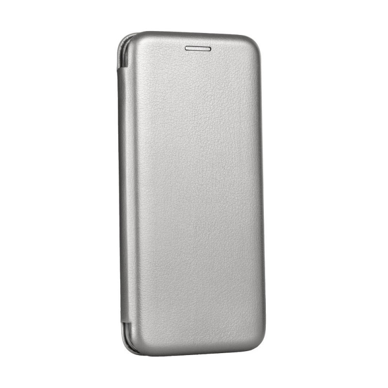 Book Elegance sur le Samsung Galaxy A42 5G FORCELL Étui portefeuille Gris