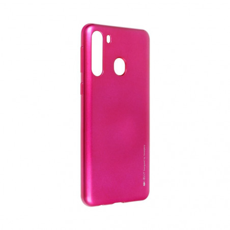 i-Jelly sur le Samsung Galaxy A21 MERCURY Coque en TPU Rose
