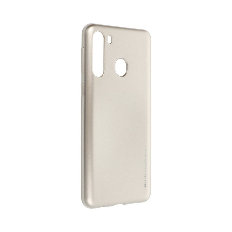 i-Jelly sur le Samsung Galaxy A21 MERCURY Coque en TPU Or