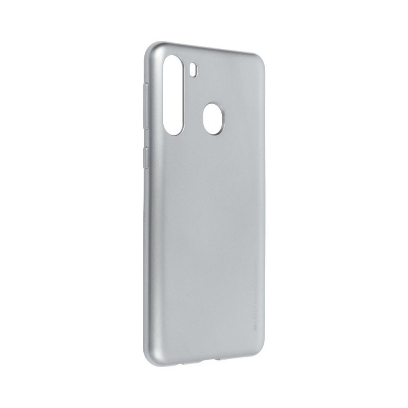 i-Jelly sur le Samsung Galaxy A21 MERCURY Coque en TPU Gris