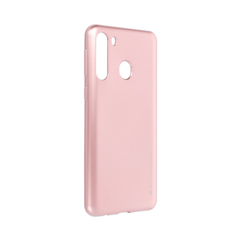 i-Jelly sur le Samsung Galaxy A21 MERCURY Coque en TPU Or