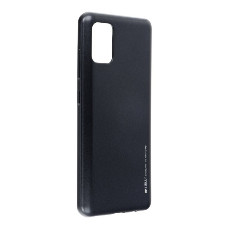 i-Jelly sur le Samsung Galaxy A41 MERCURY Coque en TPU Noir