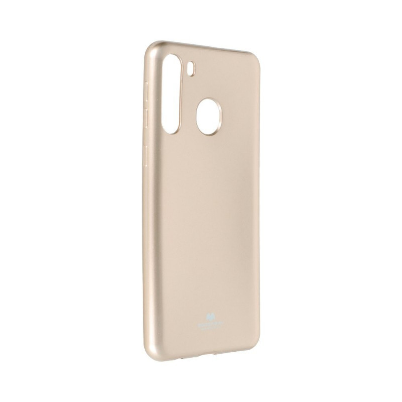 Jelly sur le Samsung Galaxy A21 MERCURY Coque en TPU Or