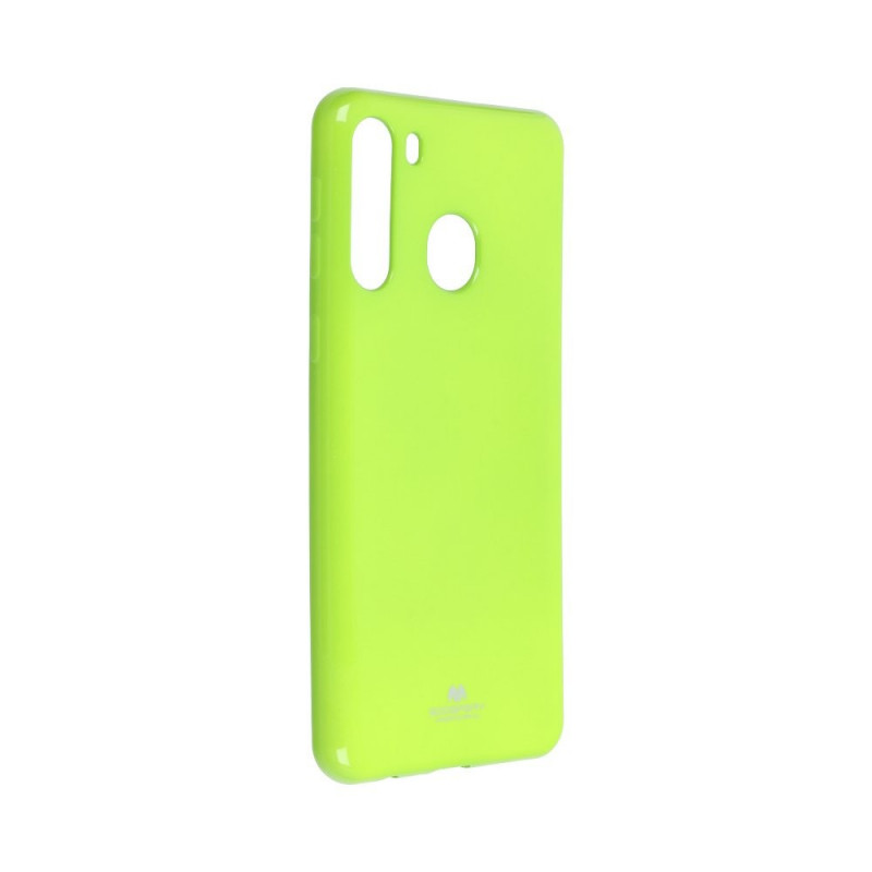Jelly sur le Samsung Galaxy A21 MERCURY Coque en TPU Vert