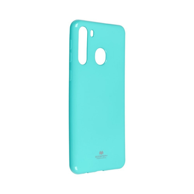 Jelly sur le Samsung Galaxy A21 MERCURY Coque en TPU Vert