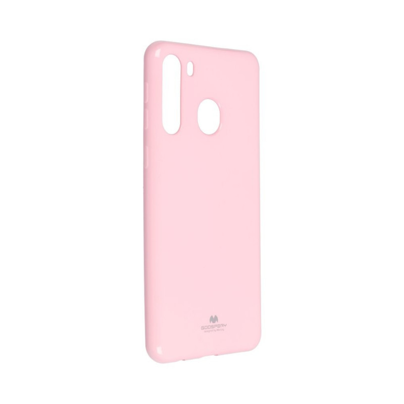 Jelly sur le Samsung Galaxy A21 MERCURY Coque en TPU Rose