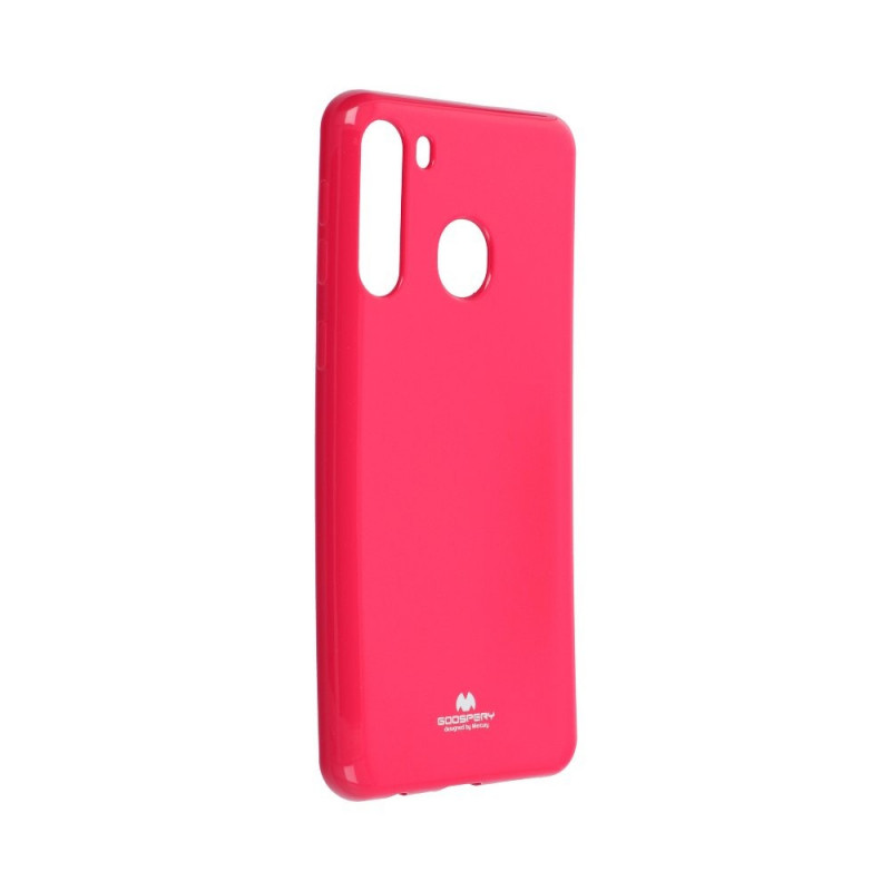 Jelly sur le Samsung Galaxy A21 MERCURY Coque en TPU Rose