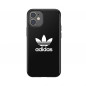 Originál SNAP Trefoil sur le Apple iPhone 12 mini ADIDAS Étui Noir