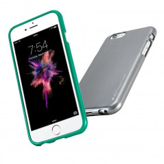i-Jelly sur le Samsung Galaxy Note 20 MERCURY Coque en TPU Argenté