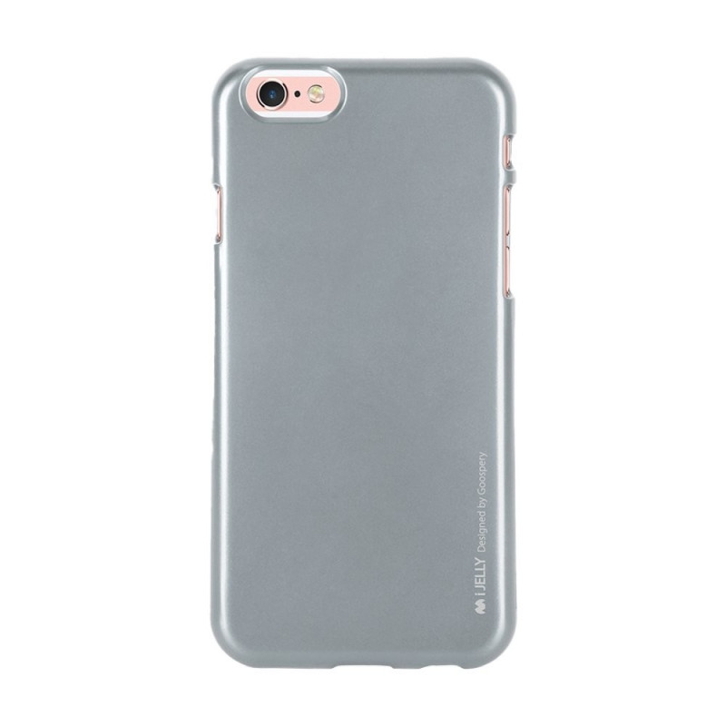 i-Jelly sur le Apple iPhone 12 mini MERCURY Coque en TPU Gris