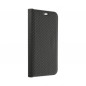 Samsung Galaxy S20 FE Portefeuilles LUNA Book Carbon Fibre de carbone, Élégant  Noir