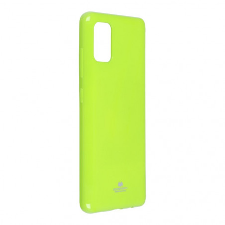 Jelly sur le Apple iPhone 12 MERCURY Coque en TPU Vert