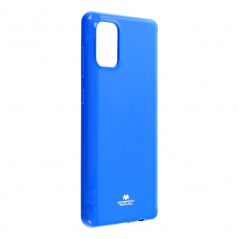 Jelly sur le Apple iPhone 12 MERCURY Coque en TPU Bleu