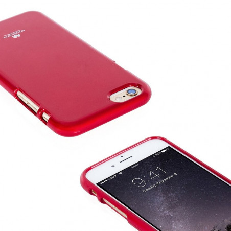 Jelly sur le Apple iPhone 12 MERCURY Coque en TPU Rose