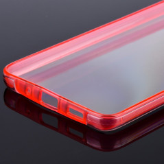 360 Full Cover sur le Samsung Galaxy A42 5G FORCELL Coque en TPU Rouge