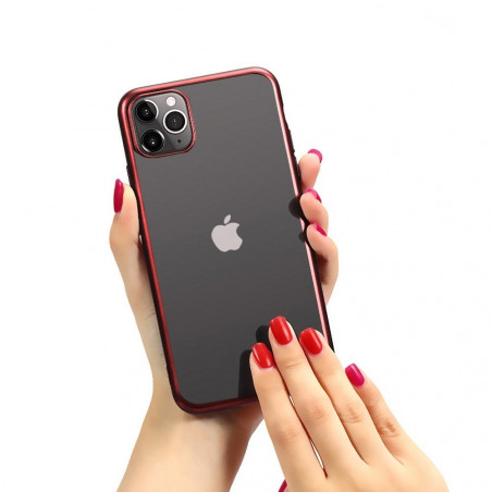 NEW ELECTRO MATT sur le Samsung Galaxy S20 FE 5G FORCELL Coque en TPU Rouge