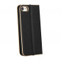 Samsung Galaxy S20 FE 5G Portefeuilles LUNA Book Gold Élégant  Noir
