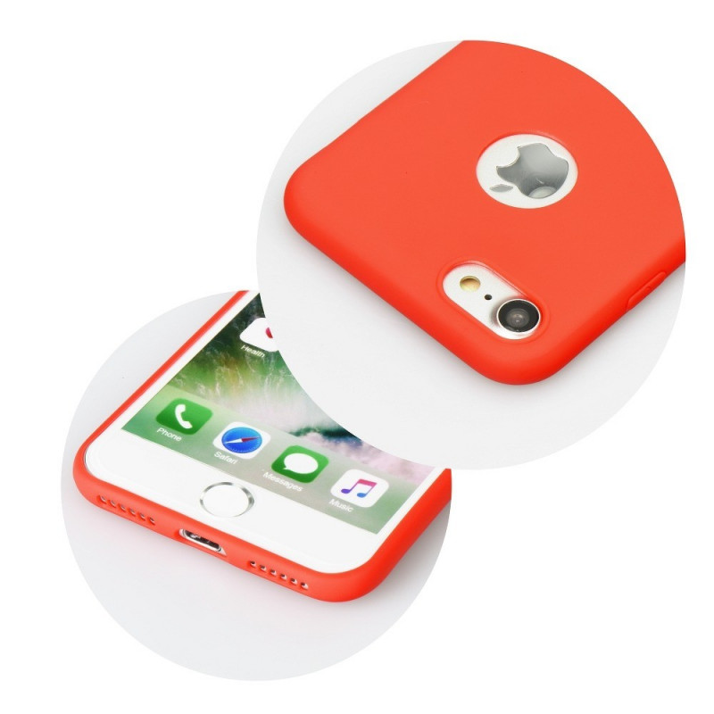 Samsung Galaxy A12 Coque Soft Rouge