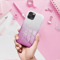 SHINING sur le Samsung Galaxy A42 5G FORCELL Coque en TPU Rose