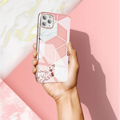 Marble cosmo sur le Samsung Galaxy A42 5G FORCELL Coque en TPU Multicolore