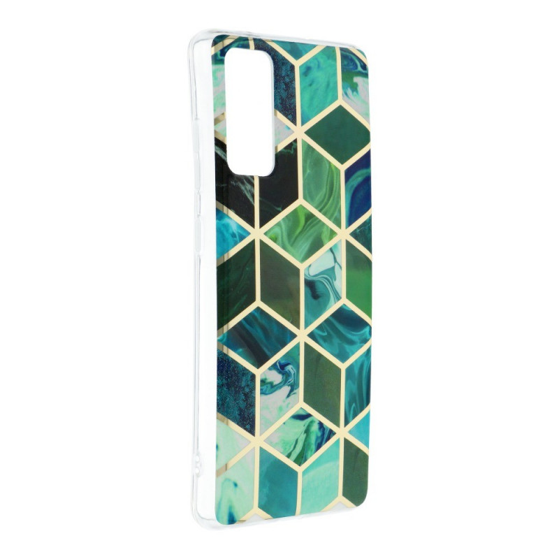 Marble cosmo sur le Samsung Galaxy S20 FE FORCELL Coque en TPU Multicolore